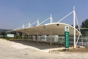 伊犁膜结构停车棚